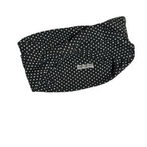 The Be Brand Black and White Polka Dot Headband